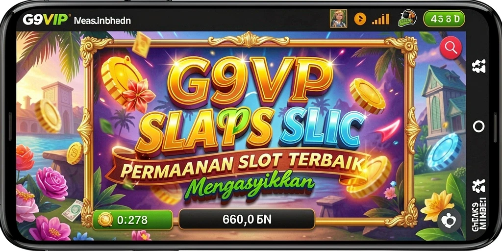 Tangkapan layar utama G9VIP menampilkan gameplay menarik dari permainan slot.