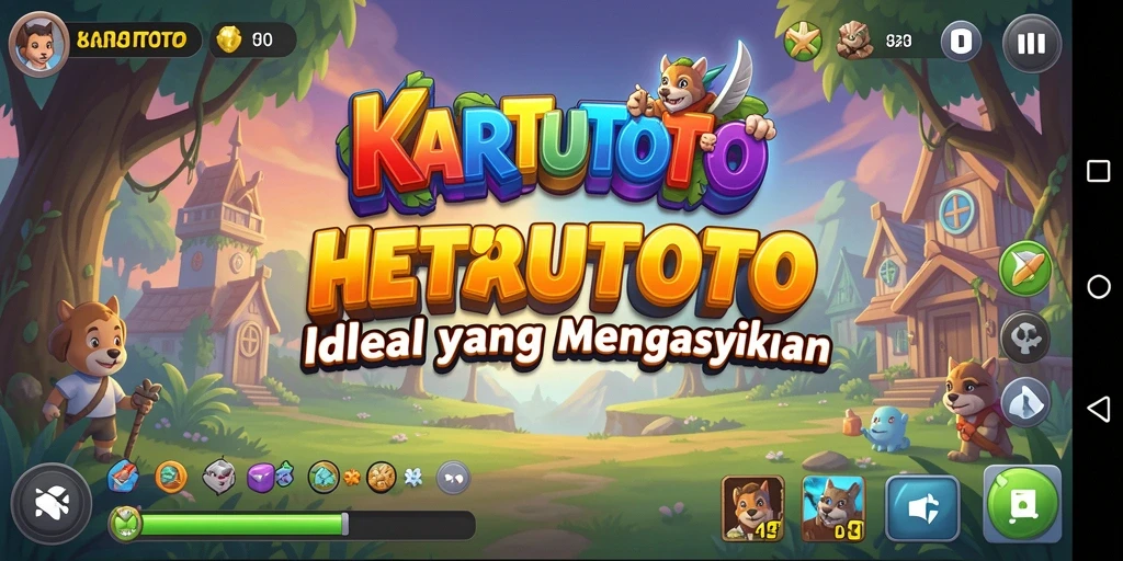 Tampilan gameplay Idle yang menarik dari KARTUTOTO.