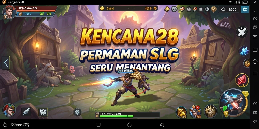Tampilan gameplay KENCANA28 yang intens dan strategis.