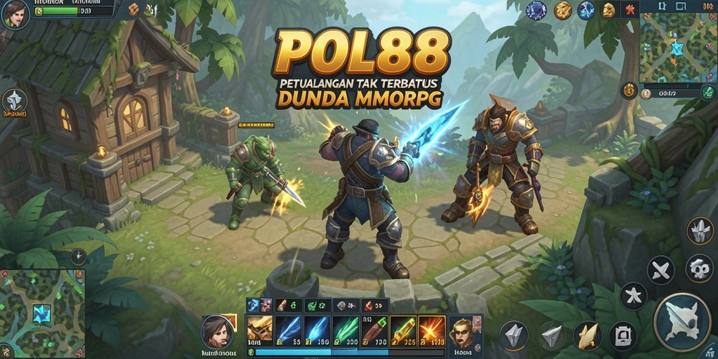 Gameplay POL88 yang menawan dan penuh aksi di dunia MMORPG.