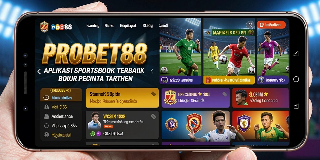 Tampilan gameplay Sportsbook yang menarik dan interaktif di PROBET88.